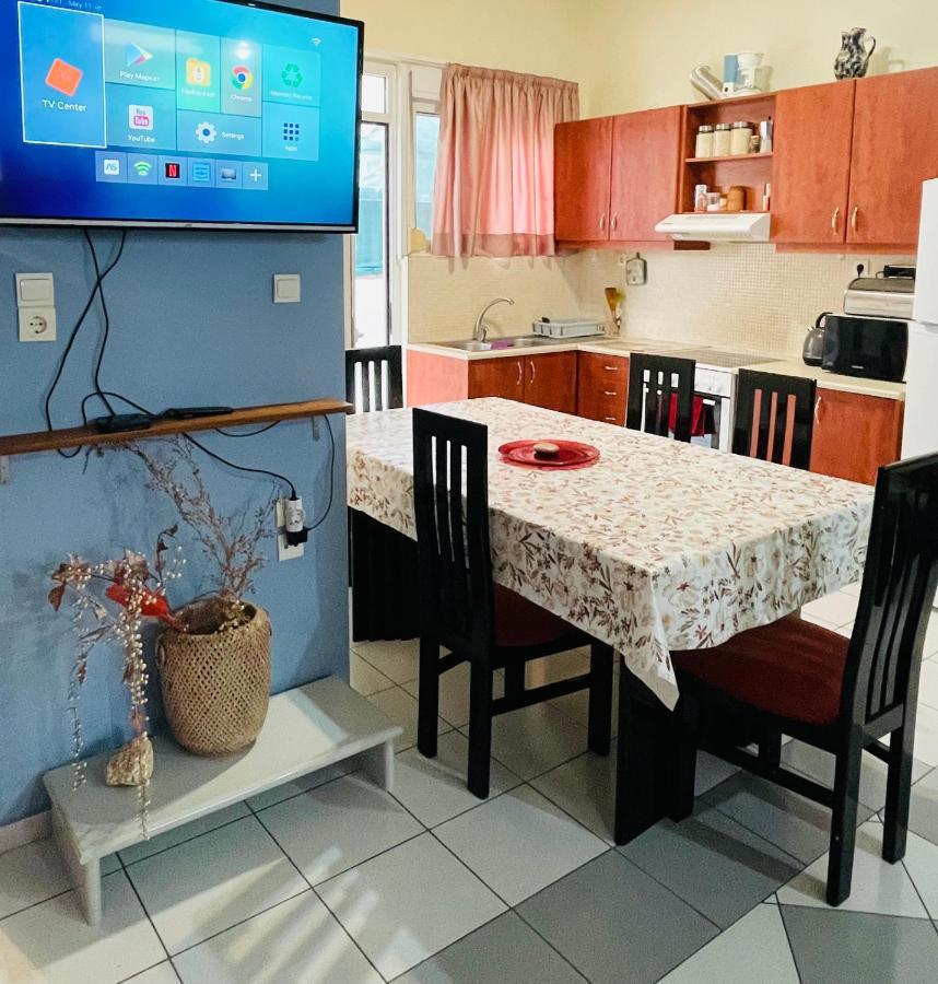 Nea Chora Cozy Apartment Close To The Beach ハニア エクステリア 写真