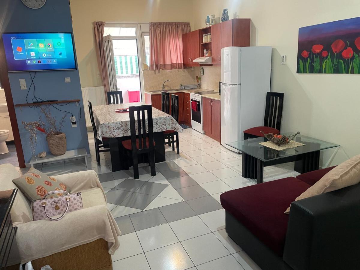 Nea Chora Cozy Apartment Close To The Beach ハニア エクステリア 写真